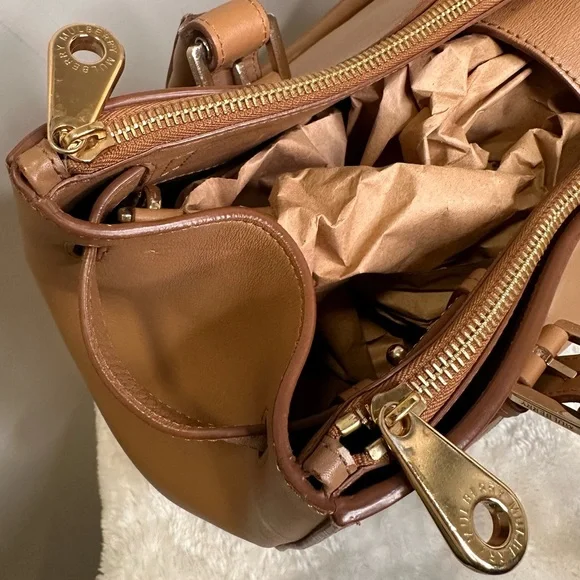 Mulberry Tan Double Zip Bayswater Tote - Picture 11 of 14